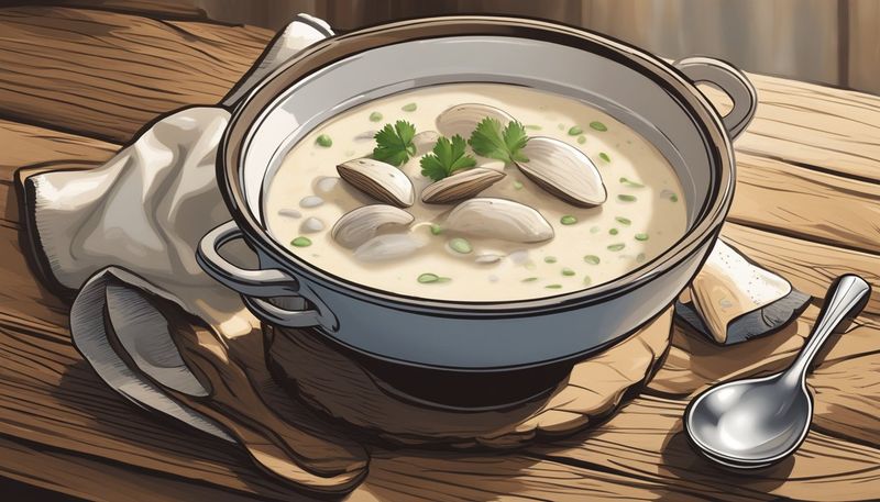 Cup of Clam Chowder